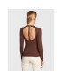 ONLY Блуза Nulan 15273542 Кафяв Regular Fit - Pepit.bg