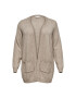 ONLY Carmakoma Кардиган 15219653 Бежов Regular Fit - Pepit.bg