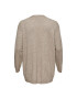 ONLY Carmakoma Кардиган 15219653 Бежов Regular Fit - Pepit.bg
