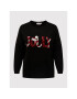 ONLY Carmakoma Пуловер Xmas Jolly 15248268 Черен Regular Fit - Pepit.bg