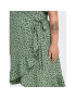 ONLY Carmakoma Рокля 15252210 Зелен Regular Fit - Pepit.bg