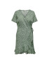 ONLY Carmakoma Рокля 15252210 Зелен Regular Fit - Pepit.bg