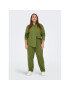 ONLY Carmakoma Текстилни панталони 15280234 Зелен Regular Fit - Pepit.bg