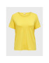 ONLY Carmakoma Тишърт 15238147 Жълт Regular Fit - Pepit.bg