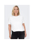 ONLY Carmakoma Тишърт 15287998 Бял Regular Fit - Pepit.bg