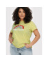 ONLY Carmakoma Тишърт Miko 15258865 Жълт Regular Fit - Pepit.bg
