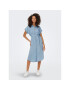 ONLY Дънкова рокля 15250429 Син Loose Fit - Pepit.bg