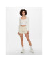 ONLY Дънкови шорти 15196303 Екрю Regular Fit - Pepit.bg