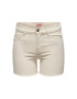 ONLY Дънкови шорти 15196303 Екрю Regular Fit - Pepit.bg
