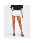 ONLY Дънкови шорти 15200196 Бял Relaxed Fit - Pepit.bg