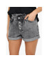 ONLY Дънкови шорти 15200196 Сив Relaxed Fit - Pepit.bg