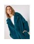 ONLY Кожено палто Rikke 15273307 Зелен Regular Fit - Pepit.bg
