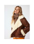 ONLY Кожух 15293012 Кафяв Regular Fit - Pepit.bg