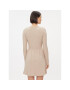 ONLY Плетена рокля 15306551 Бежов Regular Fit - Pepit.bg
