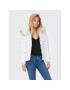 ONLY Пухено яке Camilla 15204607 Бял Regular Fit - Pepit.bg