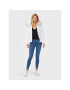 ONLY Пухено яке Camilla 15204607 Бял Regular Fit - Pepit.bg