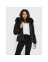 ONLY Пухено яке Camilla 15204607 Черен Regular Fit - Pepit.bg