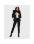 ONLY Пухено яке Camilla 15204607 Черен Regular Fit - Pepit.bg