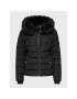 ONLY Пухено яке Camilla 15204607 Черен Regular Fit - Pepit.bg
