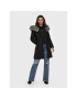 ONLY Пухено яке Linette 15160168 Черен Regular Fit - Pepit.bg