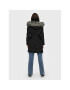 ONLY Пухено яке Linette 15160168 Черен Regular Fit - Pepit.bg