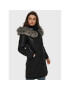 ONLY Пухено яке Linette 15160168 Черен Regular Fit - Pepit.bg