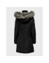 ONLY Пухено яке Linette 15160168 Черен Regular Fit - Pepit.bg