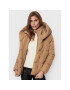 ONLY Пухено яке Sydney 15231475 Кафяв Regular Fit - Pepit.bg