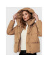 ONLY Пухено яке Sydney 15231475 Кафяв Regular Fit - Pepit.bg