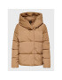 ONLY Пухено яке Sydney 15231475 Кафяв Regular Fit - Pepit.bg