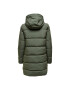 ONLY Пухено яке 15205369 Зелен Regular Fit - Pepit.bg