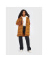 ONLY Пухено яке 15230125 Кафяв Regular Fit - Pepit.bg