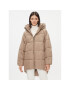 ONLY Пухено яке 15293818 Кафяв Regular Fit - Pepit.bg