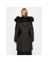 ONLY Пухено яке 15295396 Черен Regular Fit - Pepit.bg