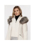 ONLY Пухено яке 15295396 Екрю Regular Fit - Pepit.bg