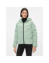 ONLY Пухено яке 15300257 Зелен Regular Fit - Pepit.bg