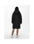 ONLY Пухено яке Amanda 15233425 Черен Regular Fit - Pepit.bg