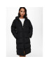 ONLY Пухено яке Amanda 15233425 Черен Regular Fit - Pepit.bg