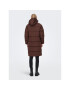 ONLY Пухено яке Amanda 15233425 Кафяв Regular Fit - Pepit.bg