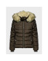 ONLY Пухено яке Camilla 15204607 Кафяв Regular Fit - Pepit.bg