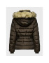 ONLY Пухено яке Camilla 15204607 Кафяв Regular Fit - Pepit.bg