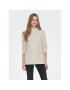ONLY Пуловер 15295457 Екрю Regular Fit - Pepit.bg