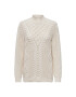 ONLY Пуловер 15295457 Екрю Regular Fit - Pepit.bg