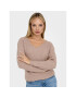 ONLY Пуловер 15297168 Кафяв Regular Fit - Pepit.bg