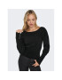 ONLY Пуловер Lella 15260678 Черен Slim Fit - Pepit.bg