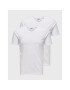 Only & Sons Комплект 2 тишъртки Basic 22021926 Бял Slim Fit - Pepit.bg