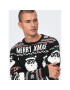 Only & Sons Пуловер Xmas Santa 22023994 Черен Regular Fit - Pepit.bg