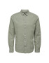 Only & Sons Риза 22012321 Зелен Slim Fit - Pepit.bg