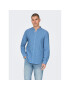 Only & Sons Риза 22019173 Син Slim Fit - Pepit.bg