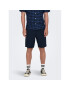 Only & Sons Шорти от плат 22024967 Тъмносин Loose Fit - Pepit.bg